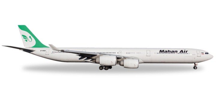 Mahan Air Airbus A340-600 Reg# EP-MMH Herpa 529928 Scale 1:200