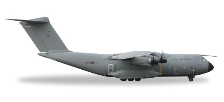 RAF Royal Air Force Airbus A400M Atlas LXX Squadron Herpa 529969 Scale 1:500 HE529969 