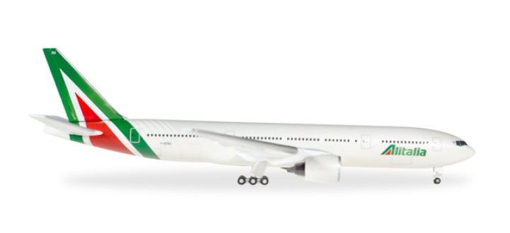 Alitalia Boeing 777-200 Reg# 530118 Die-cast Herpa 530118 Scale 1:500