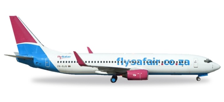 Flysafair Boeing 737-800 ZS-SJS Herpa 531085 1:500