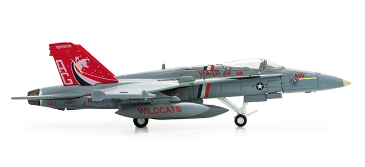 Red Wildcats US Navy F/A-18C Hornet  red Herpa 554169 scale 1:200