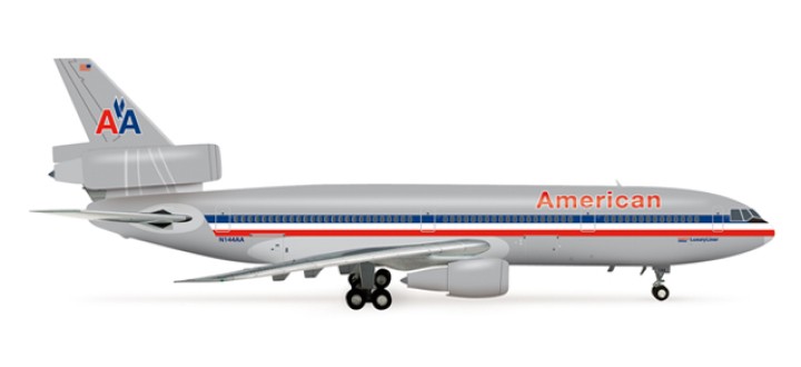 American Airlines McDonnell Douglas DC-10-30    Herpa 1:200