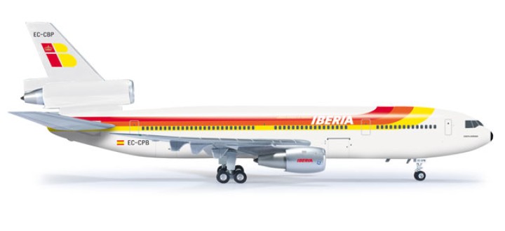 Iberia McDonnell Douglas DC-10-30  HE555203 Scale 1:200