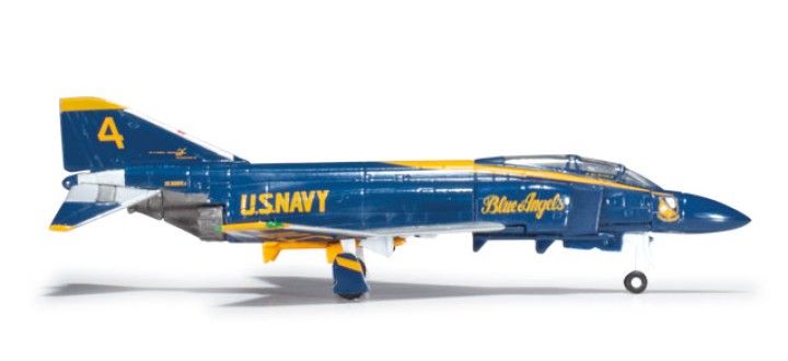 Last One! US Navy McDonnell Douglas F-4J Phantom II "Blue Angels" No. 4 Slot positionwave 