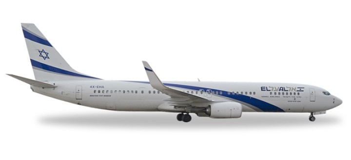EL Al B737-900ER With Winglets 4X-EHA HE556996 1:200