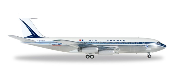 Air France Boeing 707-320 Reg# F-BHSB Chateau de Chambord Herpa 557245-001 Scale 1:200