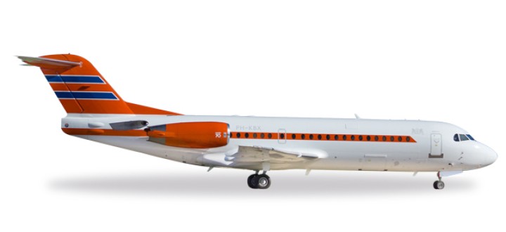 Highly detailed Herpa models Netherlands Government Fokker 70 Reg