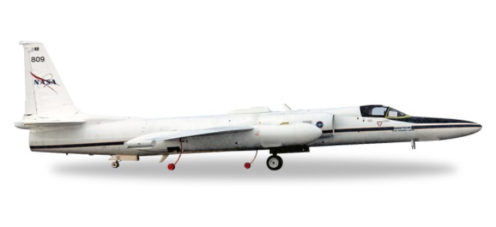NASA Lockheed ER-2 U-2 TR-1A Dragon Lady Armstrong Flight Research Center Herpa 558082 Scale 1:200