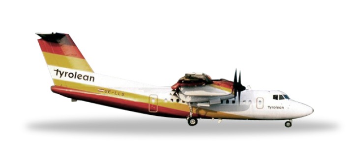 Tyrolean Airways De Havilland Canada DHC-7 Reg# GE-LLS 558419 Herpa Scale 1:200