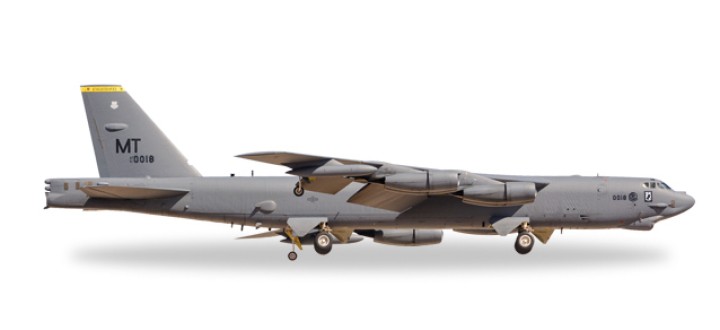 USAF Boeing B-52H Stratofortress 69th BS "POW-MIA"  Reg# MT0018 Herpa Wings 558440 Scale 1:200