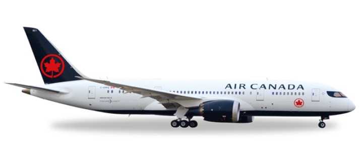 Air Canada Boeing 787-8 New Livery Dreamliner Reg# C-GHPQ Herpa Wings 558600 Scale 1:200