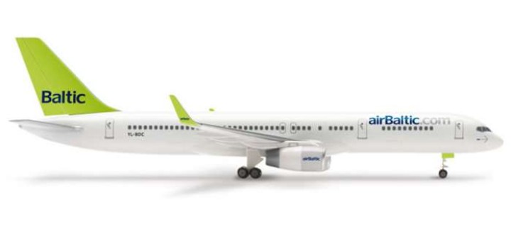 Miniatures montées - Airbus A220 -300 Air Baltic 1/200 Herpa