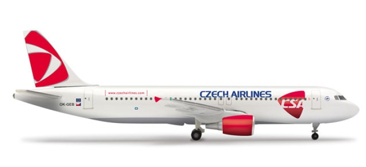 CSA Czech Airlines Airbus A320 HE509565-001