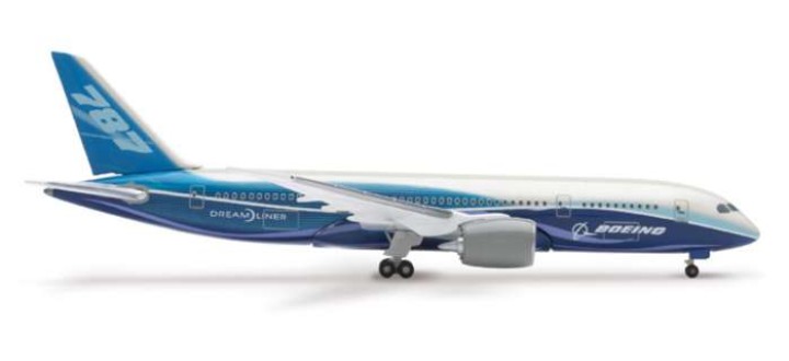Boeing 787-8 Dreamliner W/LANDING Gear No Stand