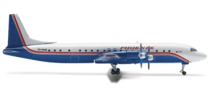 Phoenix Aviation IL-18  HE514910