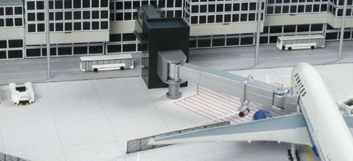 Herpa Passenger Gate Tower HE520416 Herpa Wings Scale 1:500