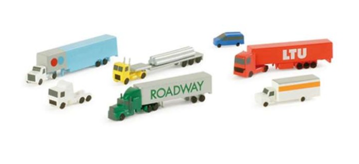 Herpa Trucks And Vans Assorted Colors