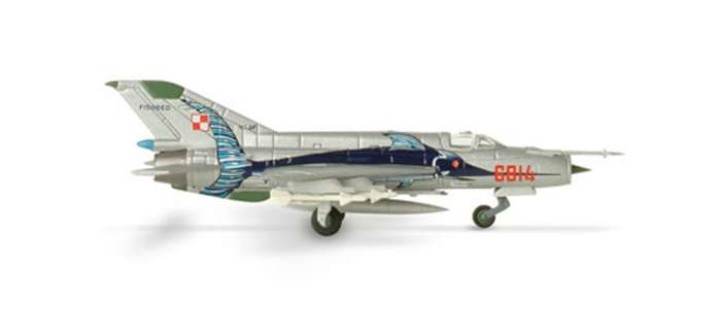 Sale! Polish Air Force MIG-21MF Herpa 552363 scale 1:200