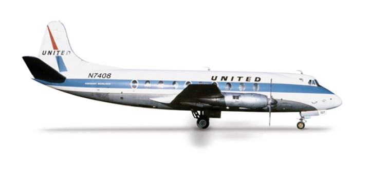 United Airlines Vickers Viscount 700