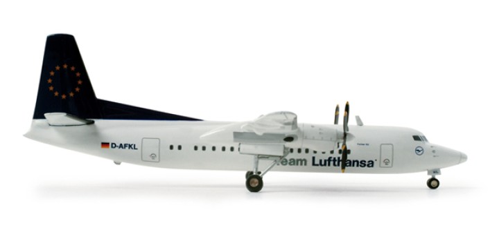 Team Lufthansa Fokker 50