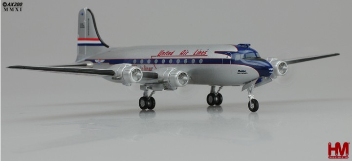 United Airlines "Main Liner Lake Ontario" DC-4 1:200