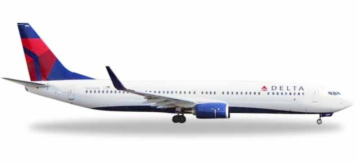 Delta Air Lines Boeing 737-900 N834DN Herpa Wings 531382 scale 1:500