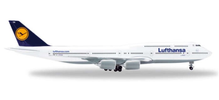 Lufthansa Boeing 747-8i Intercontinental Reg# D-ABYN Herpa 516068-004 Scale 1:500