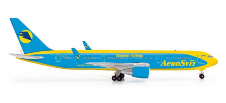130Z herpa 限定品 EVA AIR B767-200 1/500 模型 Herpa Wings Herpa Aerosvit 767-300 1:500 ezToys - Diecast Models
