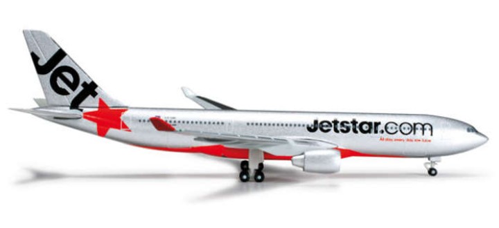 Herpa  Jetstar A330-200 Reg# VH-EBR 1:500 