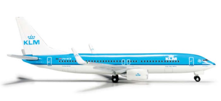 KLM 737-800 Reg# PH-BCB 1:500
