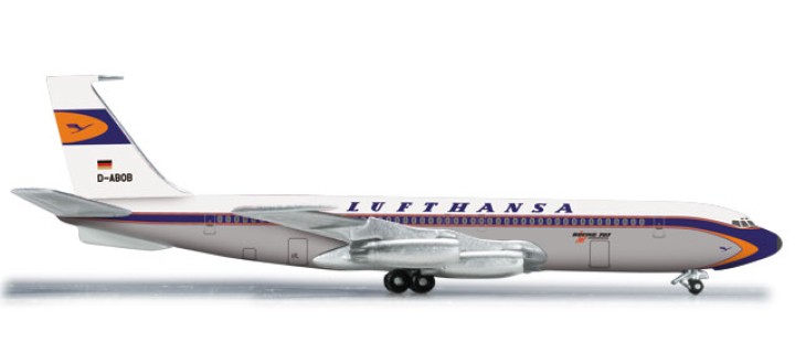 Highly detailed Herpa Wings Lufthansa 707-400 Item: HE526395 1:500