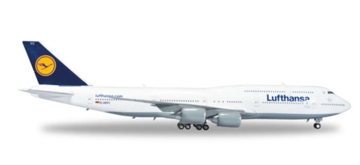 Lufthansa 747-8 REG# D-ABYC Sachsen HE553759-002 Herpa 1:200