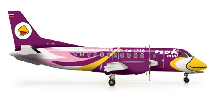 Nok Mini Saab 340 "Purple" Reg# HS-GBC
