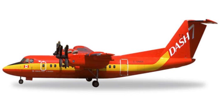 Dash 7 Prototype DHC-7 Registration# C-GNBX 557795 Herpa Scale 1:200