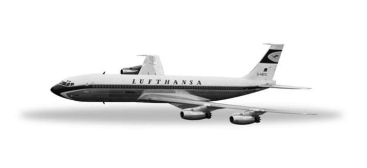 Lufthansa 707-400 Reg# D-ABOC Herpa 557817 Scale 1:200