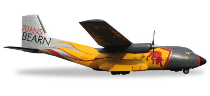 French Air Force Transall C-160 64th Transport Wings Reg# R89/61-ZG Herpa Wings 557955 Scale 1:200