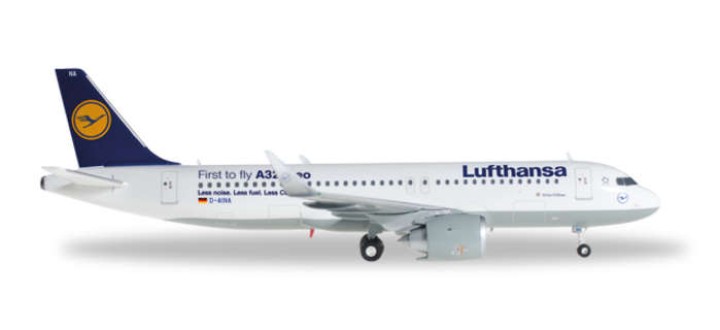 A320 Neo Lufthansa Airbus Herpa Wings  557979 Scale 1:200