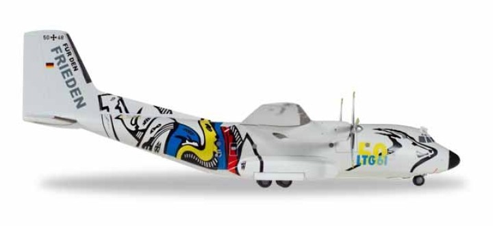 Luftwaffe Transall C-160 50+48 61-MA Air Transport Wing 61 50th anniversary 559201 scale 1:200