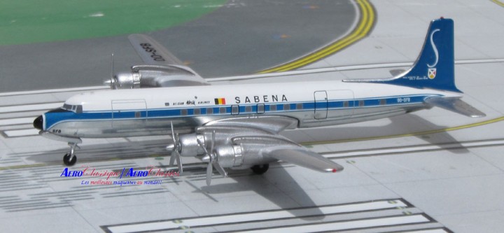 Sabena Douglas DC-7C OO-SFB AeroClassics Scale 1:400