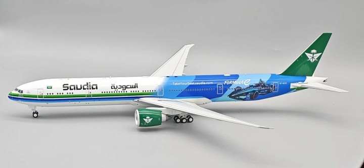 Saudi Arabian Airlines Boeing 777-368/ER HZ-AK43 B-773-HZ-AK43 InFlight Models 1:200