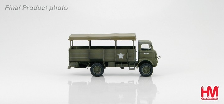 UK Bedford QLT 8th Rifle Battalion Polish 1st Armoured Division Germany 1945 Scale 1:72 Die Cast Model HG4805 