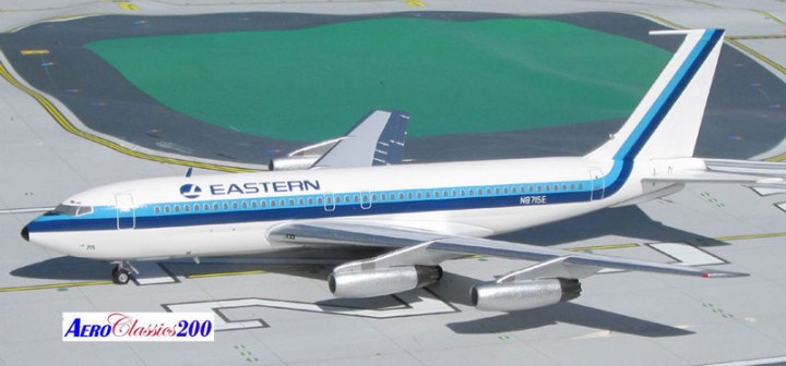 Fly Eastern Air Lines Boeing 720 Reg# N8715E Western Model Scale 1:200