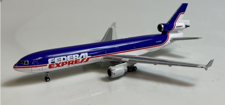 FedEx Old Purple Livery McDonnell Douglas MD-11F N614FE Phoenix 04481 Scale 1:400