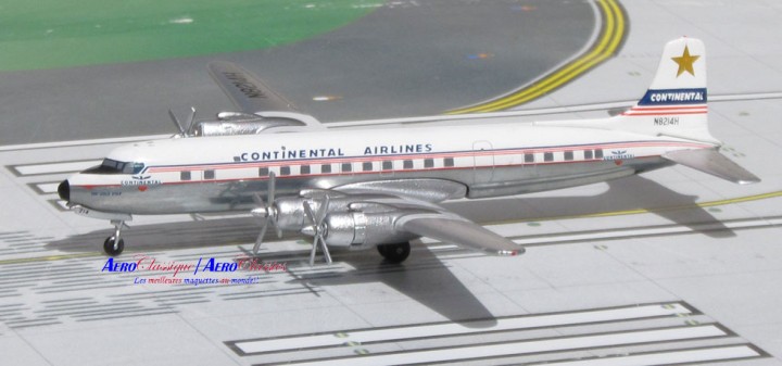 Continental Airlines Douglas DC-7B Reg# N8214H AeroClassics