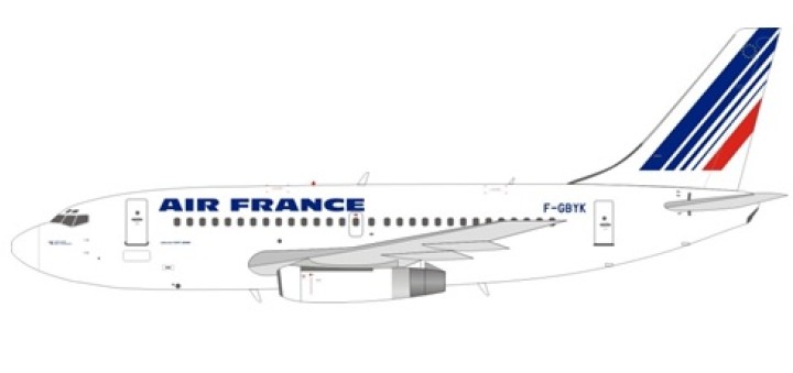 Air France Boeing 737-200 Reg# F-GBYK JF-737-2-003 Inflight/JFox Scale 1:200