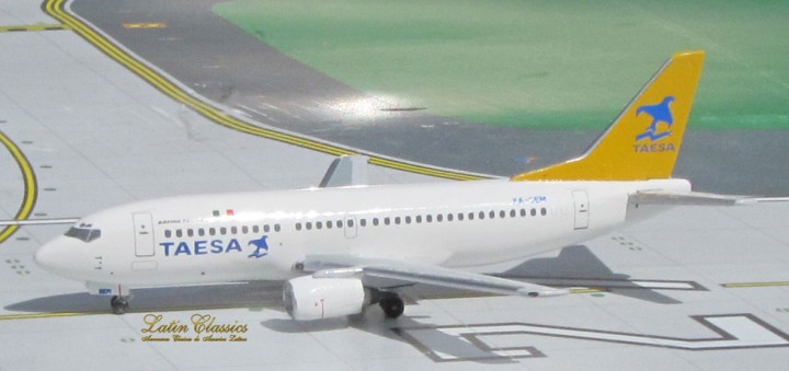 TAESA Lineas Aéreas" Boeing 737-300  Reg# XA-SEM Aero Classic Scale 1:400