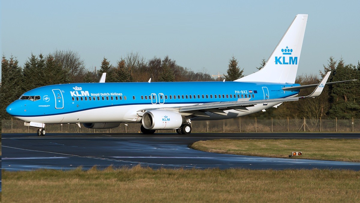 KLM B737-800（PACMIN製） Highly detailed Phoenix diecast model airplane KLM Boeing 737-800