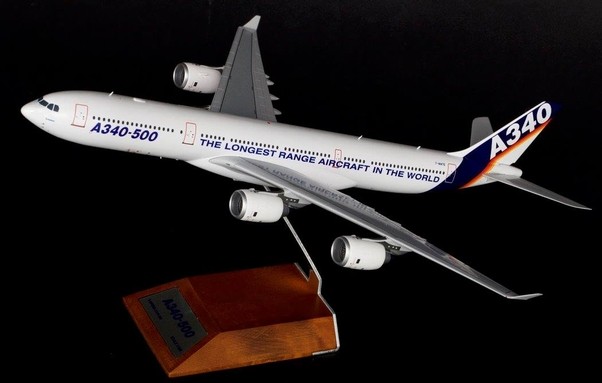 JC Wings 1:400 Turkey Government Airbus A340-500 Diecast Model Plane TC-CAN