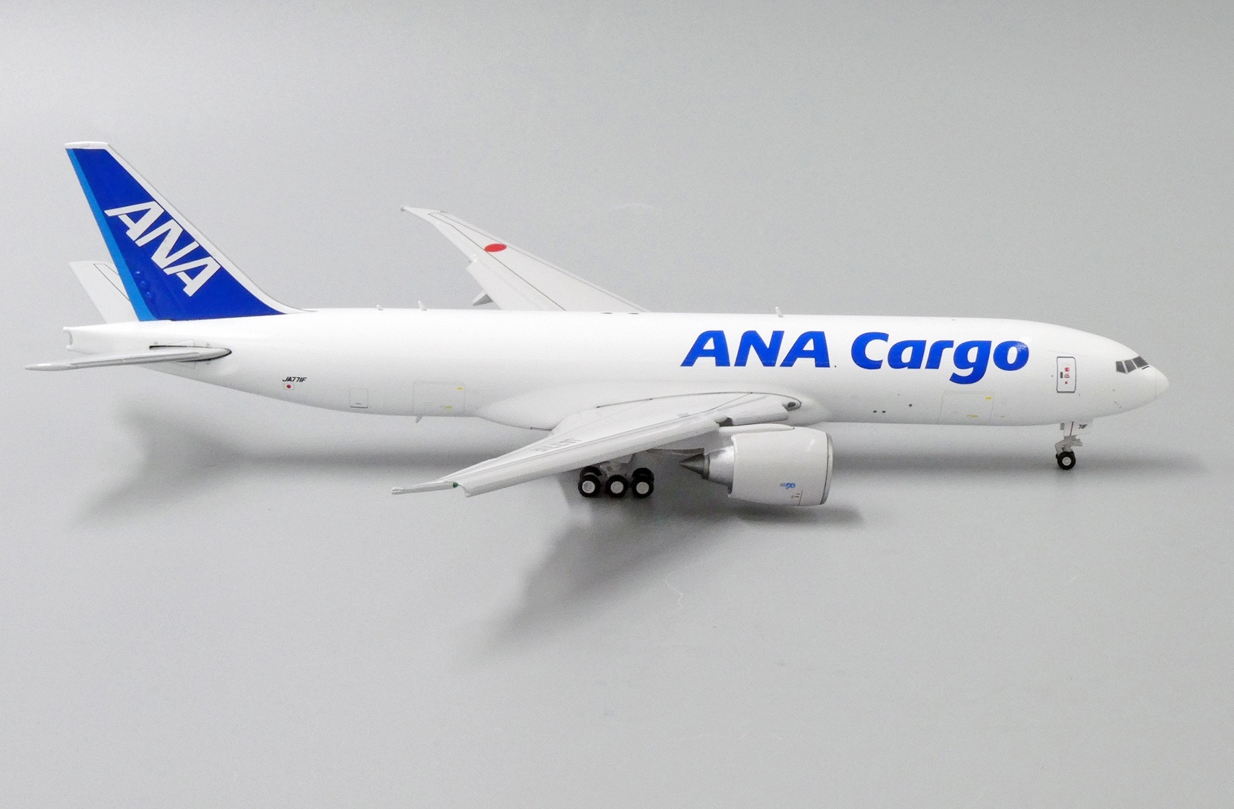 Flaps Down ANA All Nippong Cargo Boeing 777F JA771F Jc Wings