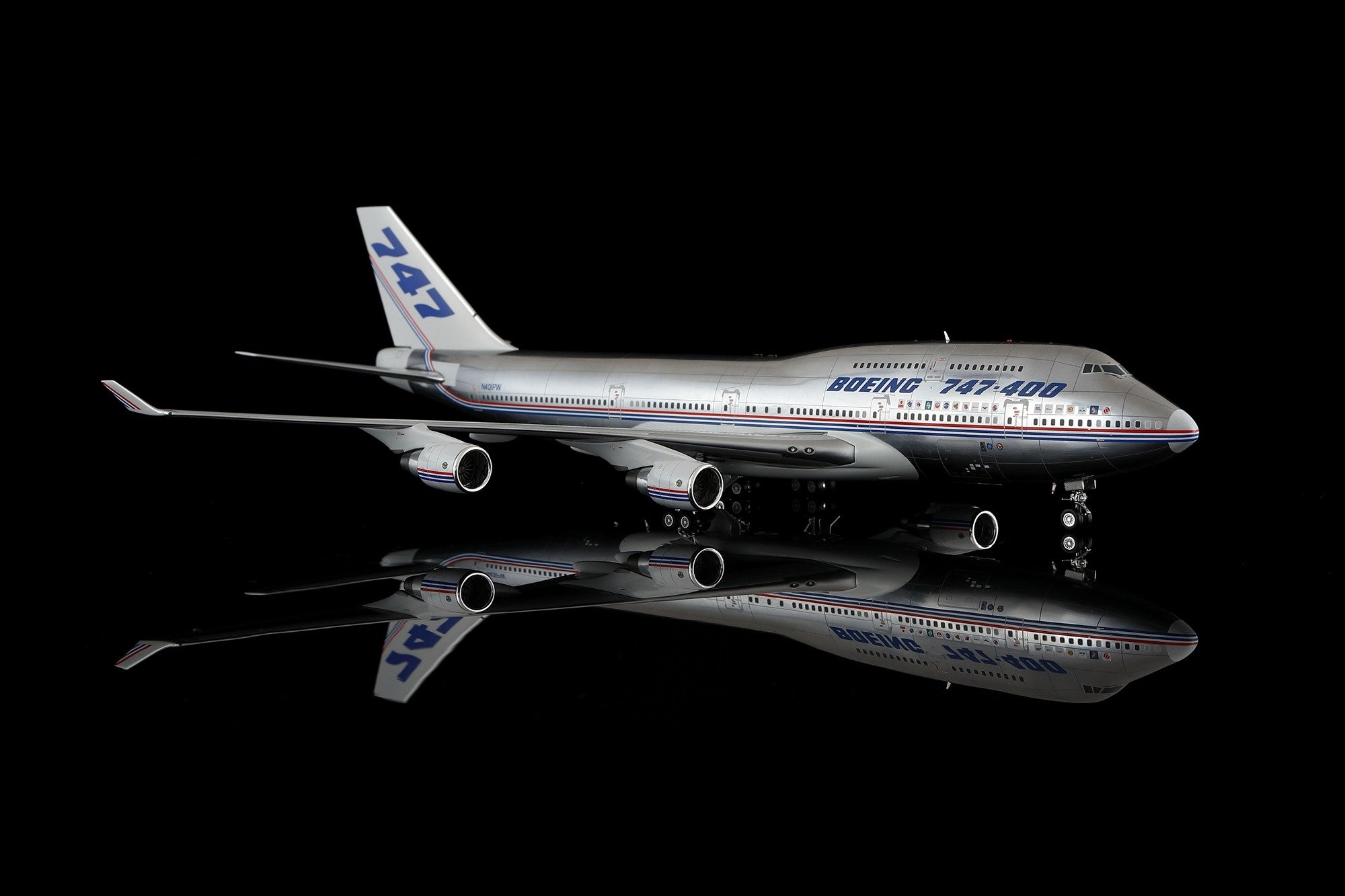 The Boeing Company Boeing 747-400 (Boeing house colors) Reg